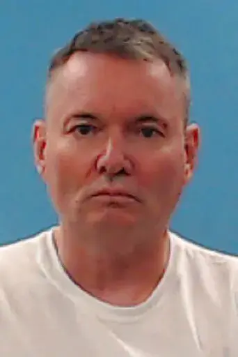 This undated photo provided by the Boone County, Arkansas, Sheriff's Office shows David Smock. Smock, a Missouri boarding school doctor accused of several child sex crimes has been taken into custody in Arkansas. Smock, was arrested Tuesday, Dec. 28, 2021, in Harrison, Arkansas, not far from the Missouri border. (Boone County Sheriff's Office via AP)