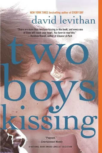 This cover image released by Random House Children's Books shows "Two Boys Kissing," a young adult book by David Levithan. (Random House Children's Books via AP)