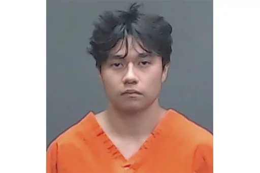 This photo provided by Bi-State Detention Center in Texarkana, Texas, shows Cesar Olalde. Authorities in east Texas have jailed Olalde on capital murder charges, Thursday, May 25, 2023 in the shootings of his parents, sister and brother. (Bi-State Detention Center via AP)