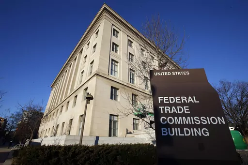 The Federal Trade Commission building, Jan. 28, 2015, in Washington. On Monday, June 12, 2023, the Federal Trade Commission sued to block Microsoft from completing its deal to buy video game company Activision Blizzard, the latest antitrust challenge to the proposed merger but one that could hasten its conclusion. (AP Photo/Alex Brandon, File)
