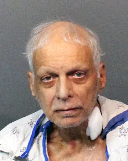 This Wednesday, Sept. 14, 2022 photo provided by the Washoe County Sheriff's Office shows Tudor Chirila Jr. Chirila, Jr.,  a former deputy Nevada attorney general who ran for the state Supreme Court and was later affiliated with the infamous Mustang Ranch brothel has been arrested in Reno as a suspect in a 1972 homicide in Hawaii. (Washoe County Sheriff's Office).