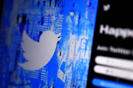 The Twitter splash page is seen on a digital device, Monday, April 25, 2022, in San Diego.  New Twitter owner Elon Musk says he is granting “amnesty” for suspended accounts, which online safety experts predict will spur a rise in harassment, hate speech and misinformation. The billionaire’s announcement Thursday, Nov. 24,  came after he asked in a poll posted to his timeline to vote on reinstatements for accounts that have not “broken the law or engaged in egregious spam.”   (AP Photo/