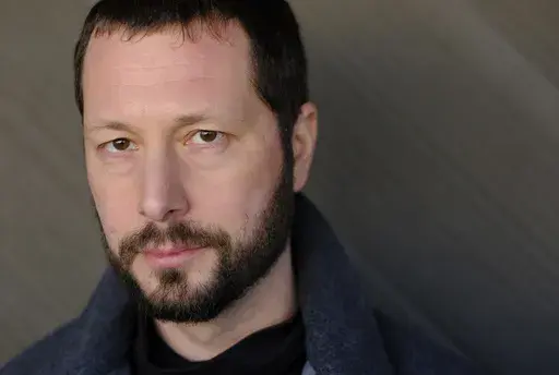 Mstyslav Chernov, director of the documentary film "2000 Meters to Andriivka," poses for a portrait during the Sundance Film Festival on Thursday, Jan. 23, 2025, in Park City, Utah. (AP Photo/Chris Pizzello)