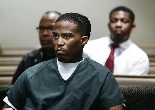 Ezekiel Kelly attends for a hearing, Monday, March 25, 2024, in Memphis, Tenn. (Mark Weber/Daily Memphian via AP, File)