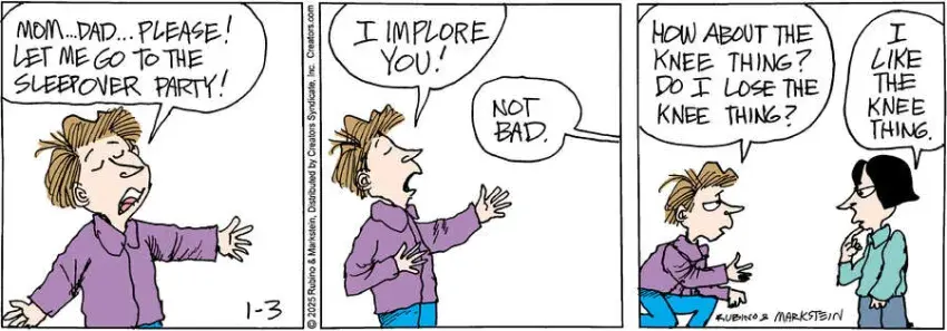 Daddy's Home for Jan 03, 2025