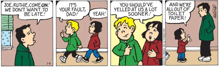 One Big Happy® for Jan 06, 2023