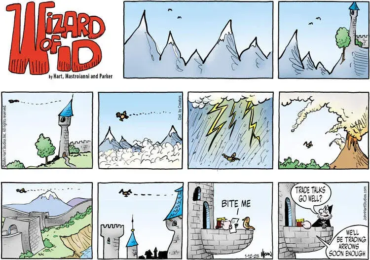 Wizard of Id for Jan 12, 2025