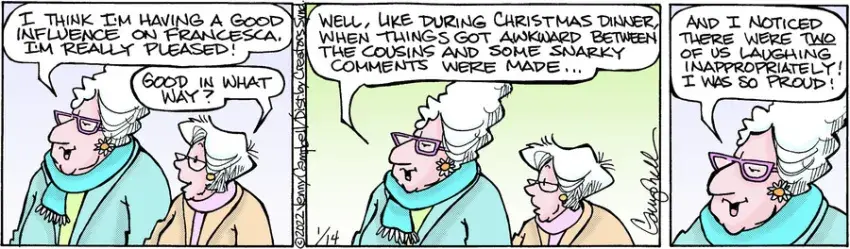 Flo & Friends for Jan 14, 2022