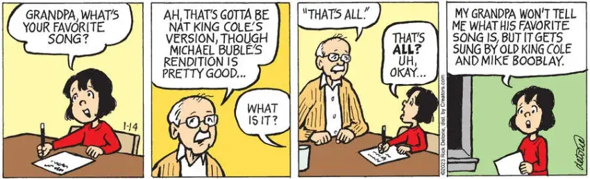 One Big Happy® for Jan 14, 2023