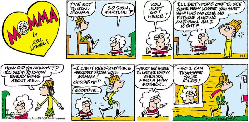 Momma for Jan 14, 2024