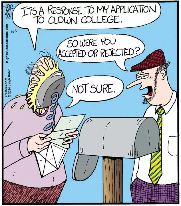 Rubes® for Jan 18, 2024