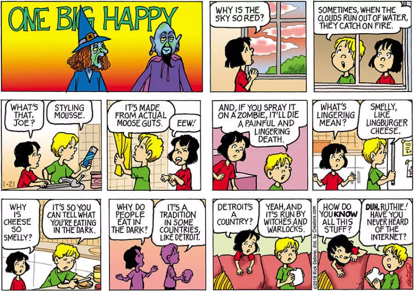 One Big Happy® for Jan 21, 2024