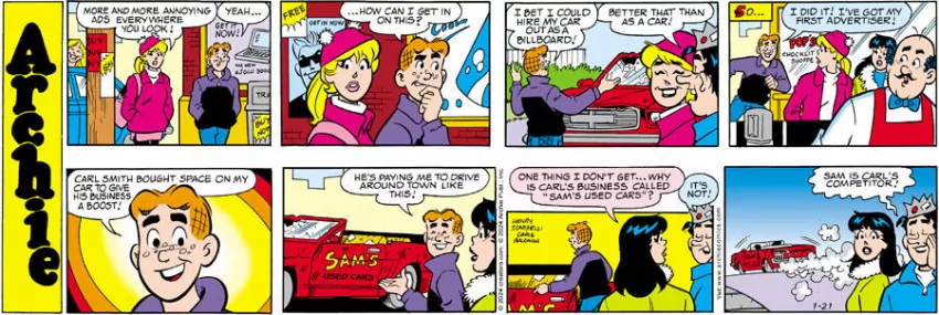 Archie for Jan 21, 2024