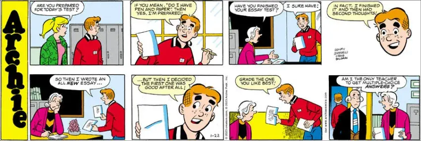 Archie for Jan 22, 2023