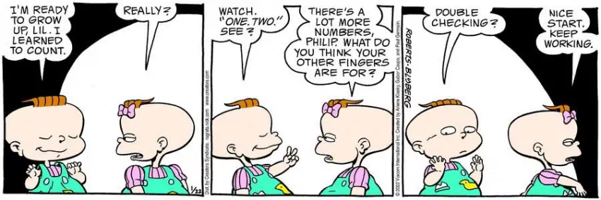 Rugrats for Jan 22, 2024