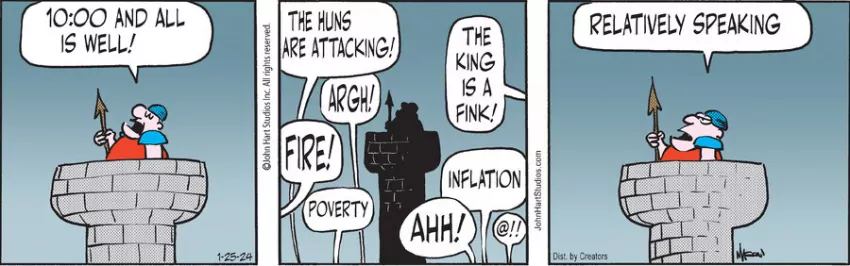 Wizard of Id for Jan 25, 2024