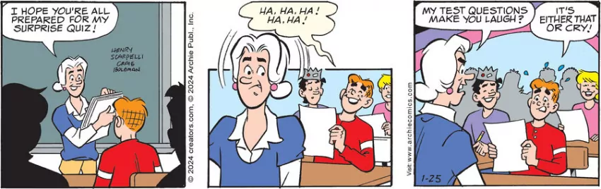 Archie for Jan 25, 2024