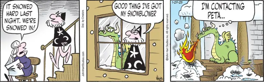 Wizard of Id for Jan 27, 2025