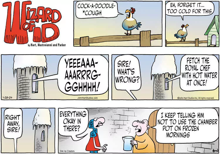 Wizard of Id for Jan 28, 2024