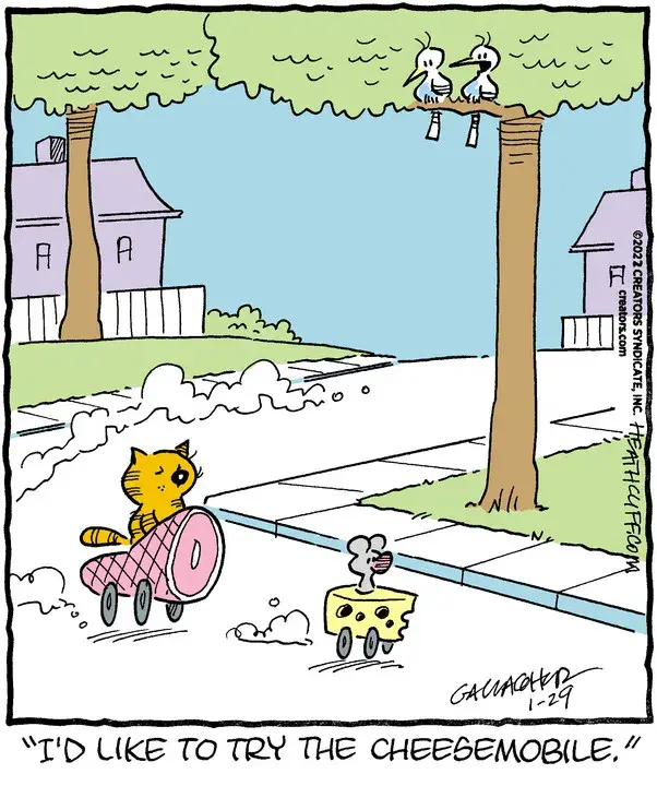 Heathcliff for Jan 29, 2022