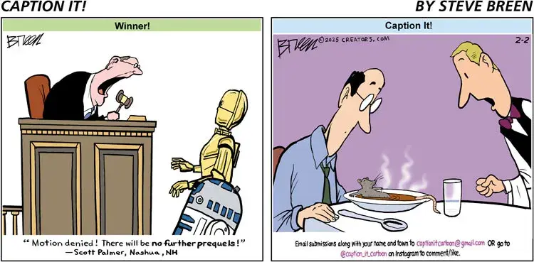 Caption It! for Feb 02, 2025