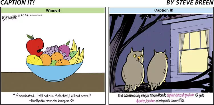 Caption It! for Feb 11, 2024