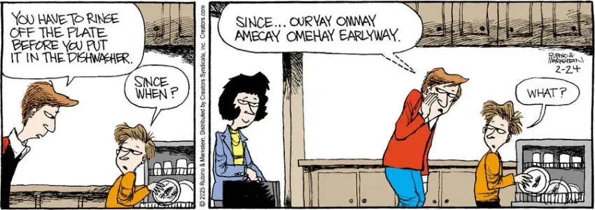 Daddy's Home for Feb 24, 2025