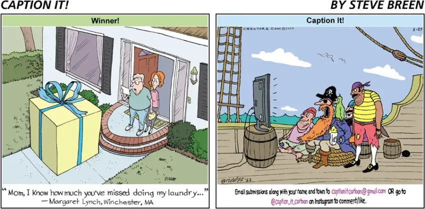 Caption It! for Feb 27, 2022