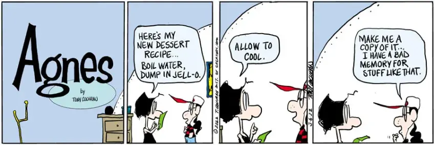 Agnes for Mar 06, 2022