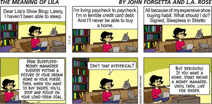 The Meaning of Lila for Mar 17, 2024