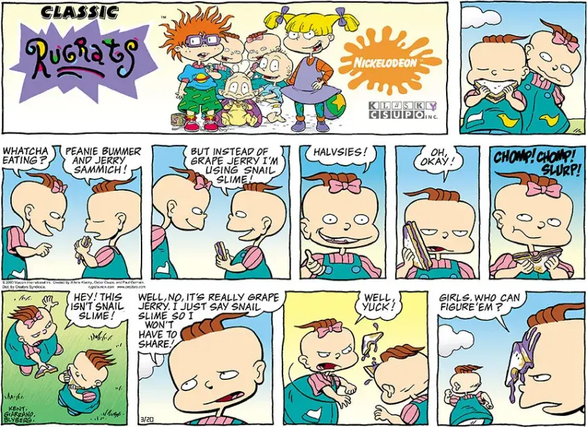 Rugrats for Mar 20, 2022