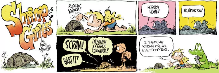 Shrimp and Grits for Mar 31, 2024