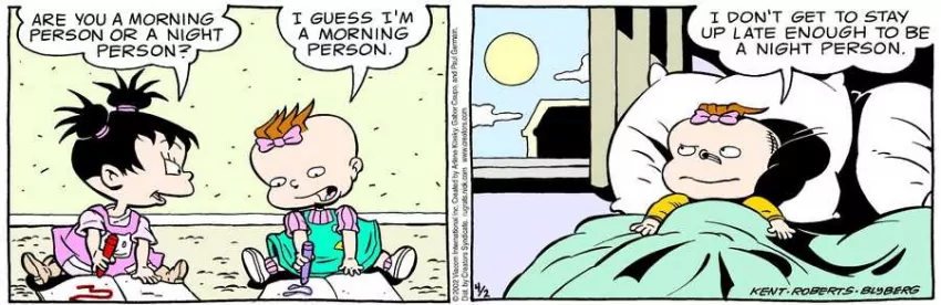 Rugrats for Apr 02, 2024