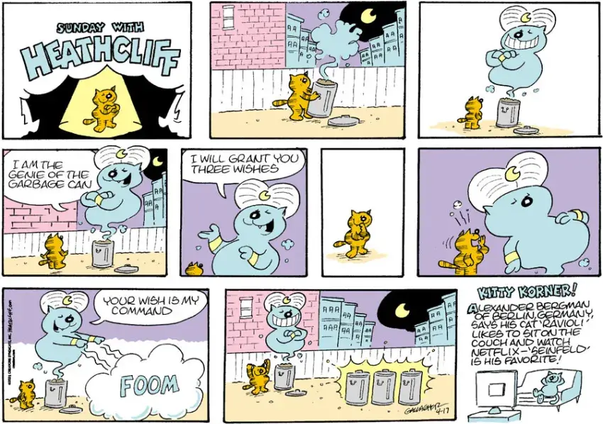 Heathcliff for Apr 17, 2022