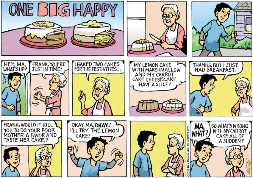 One Big Happy® for Apr 17, 2022