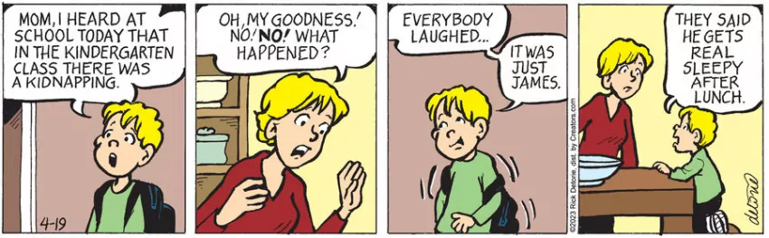 One Big Happy® for Apr 19, 2023