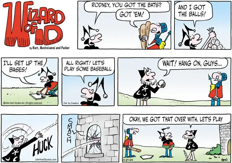 Wizard of Id for Apr 21, 2024