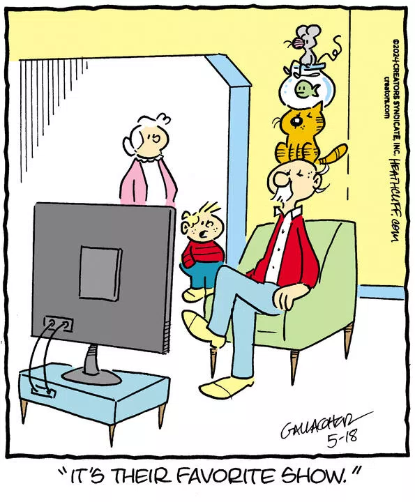 Heathcliff for May 18, 2024