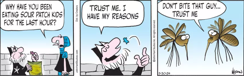 Wizard of Id for May 30, 2024