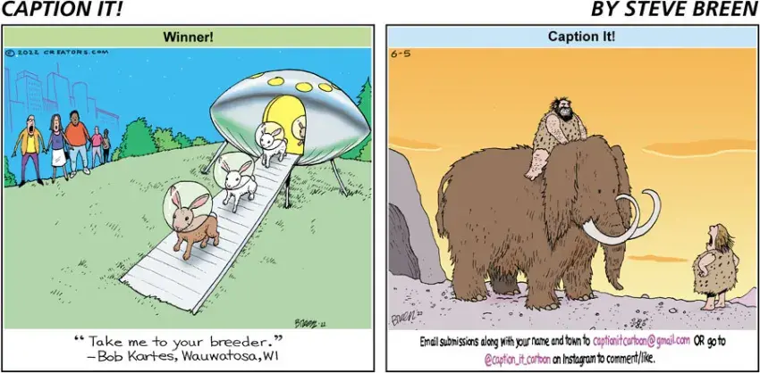 Caption It! for Jun 05, 2022