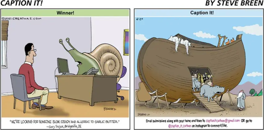 Caption It! for Jun 20, 2021