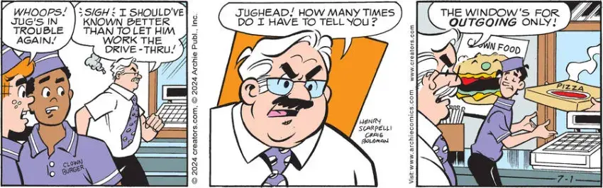 Archie for Jul 01, 2024