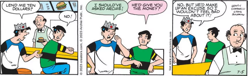 Archie for Jul 05, 2023