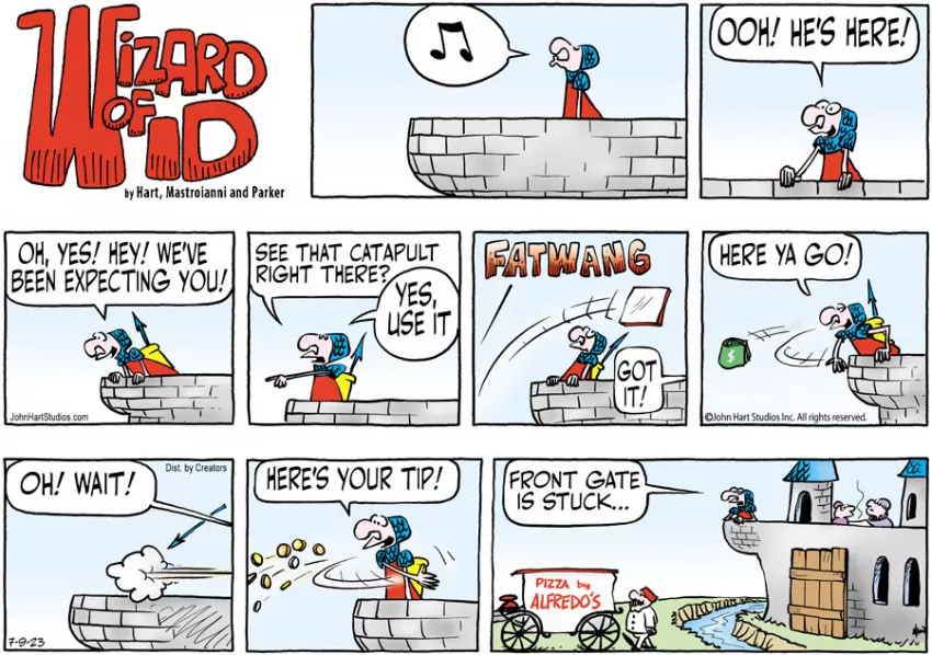 Wizard of Id for Jul 09, 2023