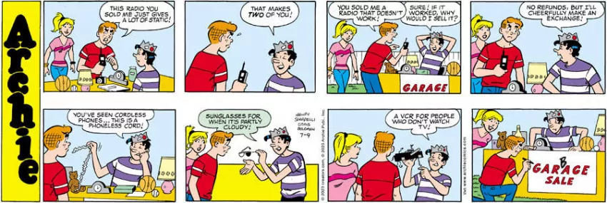Archie for Jul 09, 2023
