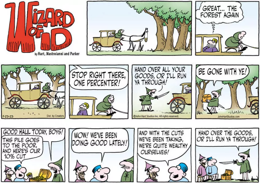 Wizard of Id for Jul 23, 2023