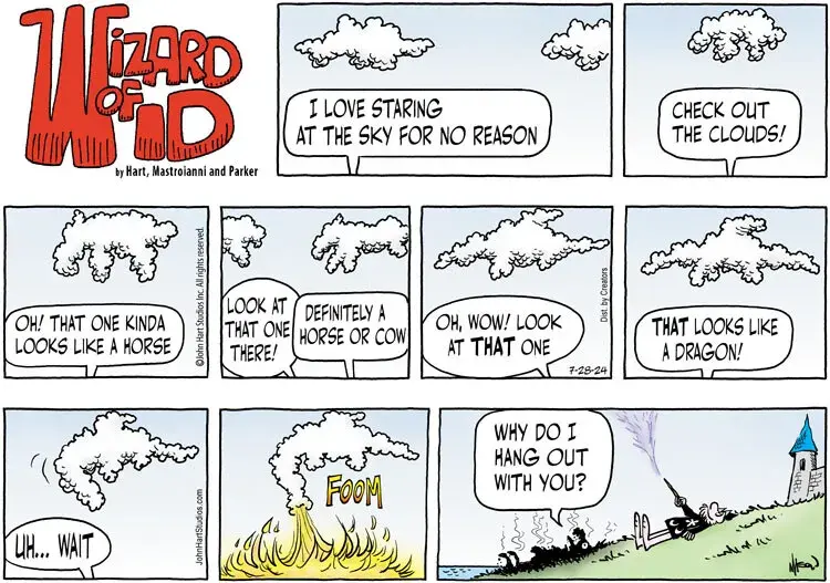 Wizard of Id for Jul 28, 2024