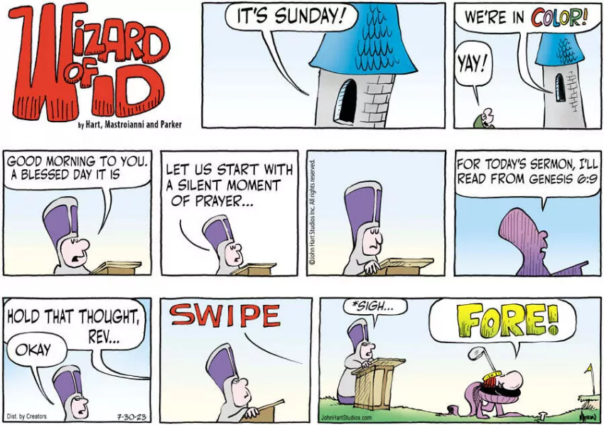 Wizard of Id for Jul 30, 2023