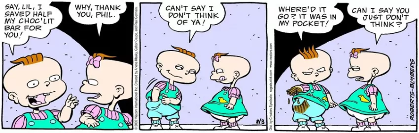 Rugrats for Aug 03, 2023