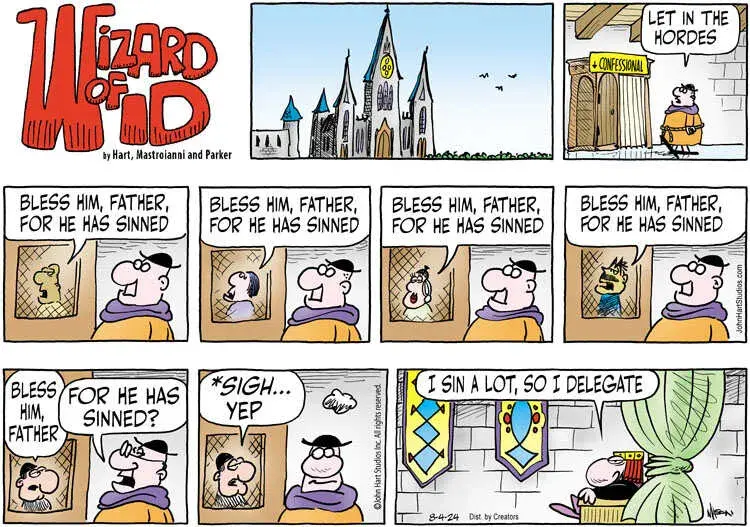 Wizard of Id for Aug 04, 2024